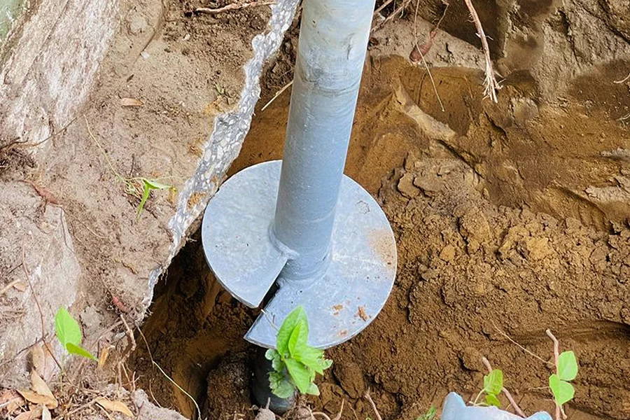 Helical Pier Installation Duned, FL